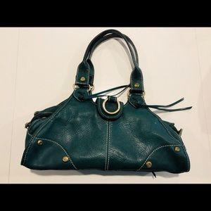 Francesco Biasia Green Leather handbag